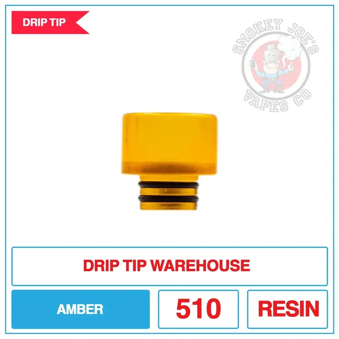 Drip Tip Warehouse – 510 Drip Tip – Amber
