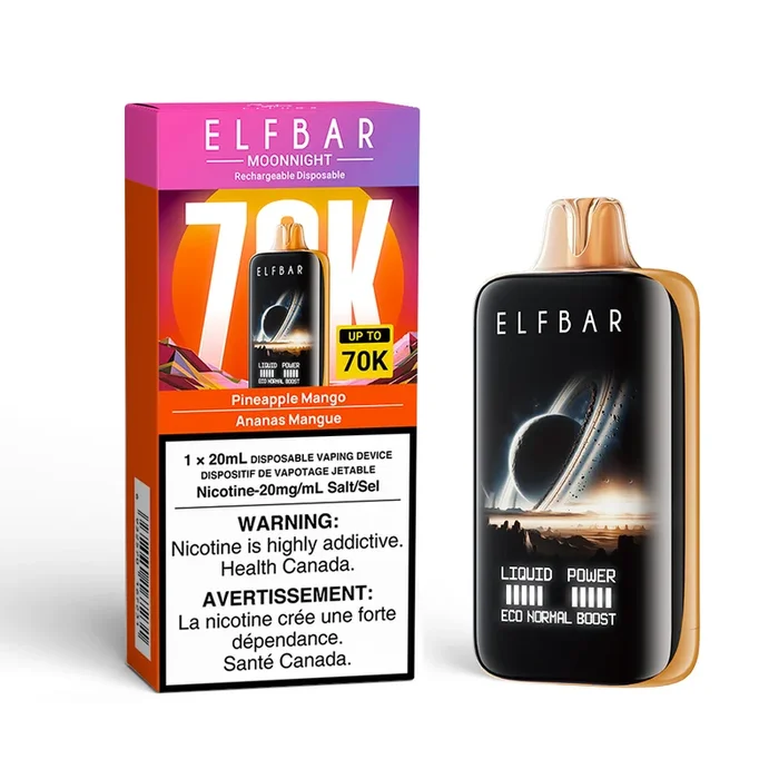 Elf Bar MoonNight 70k – Pineapple Mango