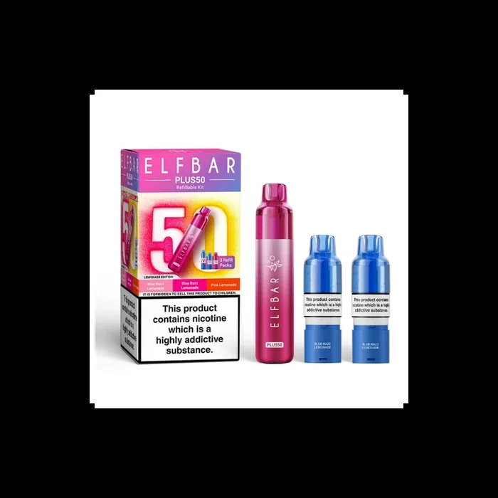 ELF BAR Plus 50 Prefilled Pod Kit Lemonade Edition