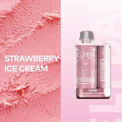 Elf Bar TE5000 Strawberry Ice Cream