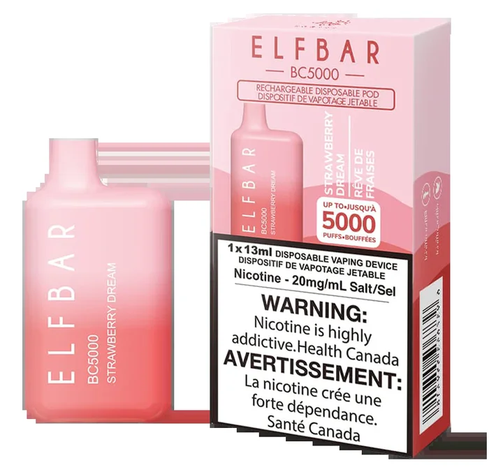 ELFBAR BC5000 – STRAWBERRY CREAM