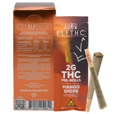 ELFTHC THC PreRolls 2G | 2 Count