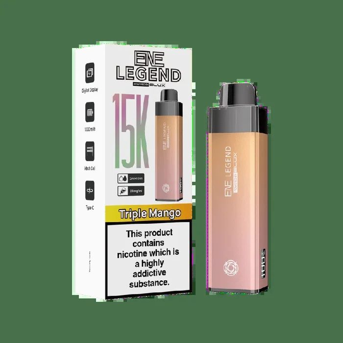 Elux ENE Legend 15k Prefilled Pod Kit Triple Mango
