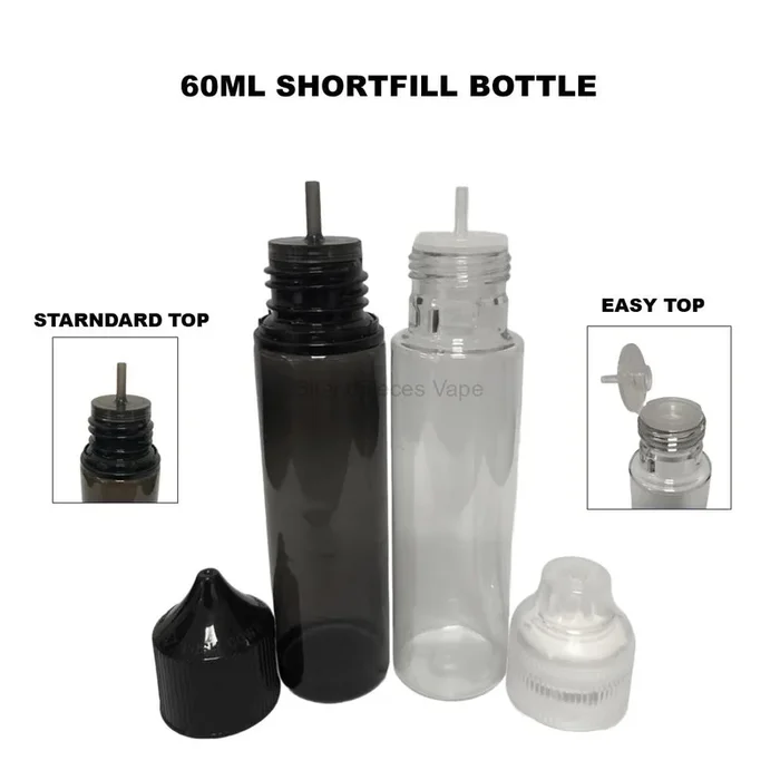 EMPTY 120ML SHORTFILL BOTTLE