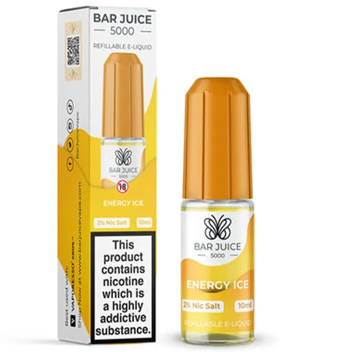 Energy Ice Nic Salt E-Liquid by Bar Juice 5000