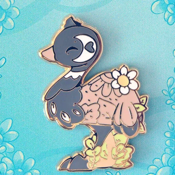 Evy Benita Enamel Pin – Emu