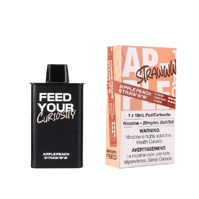 FEED 9K Pod – Apple Peach Strawww