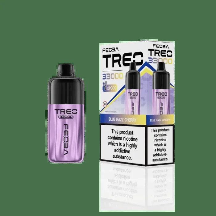 Feoba Treo 33000 Prefilled Pod Blue Razz Cherry
