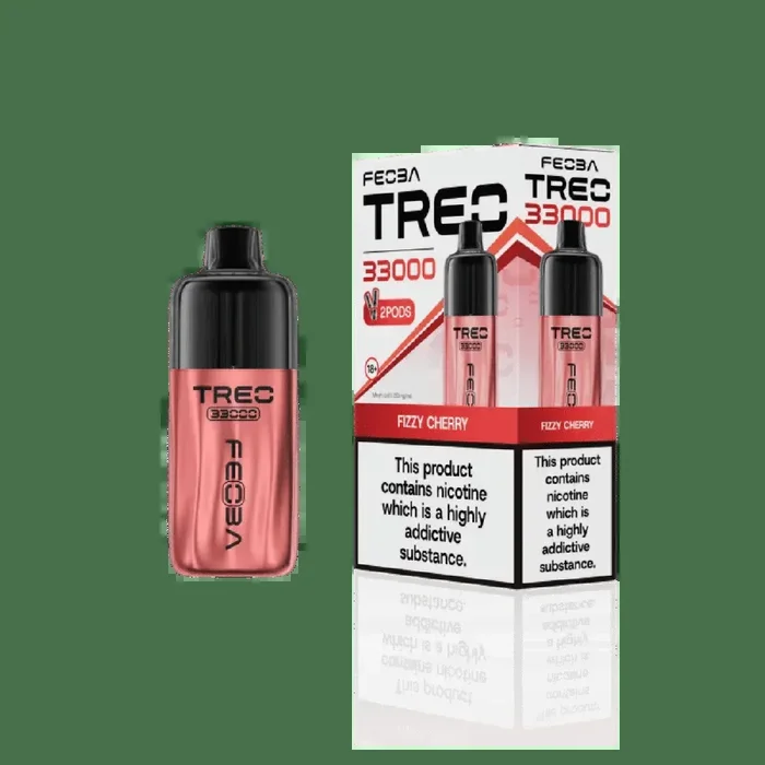 Feoba Treo 33000 Prefilled Pod Kit Fizzy Cherry