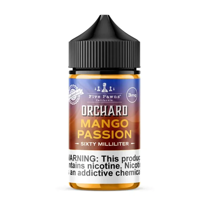 FIVE PAWNS Orchard Blend Mango Passion Freebase E-Liquid