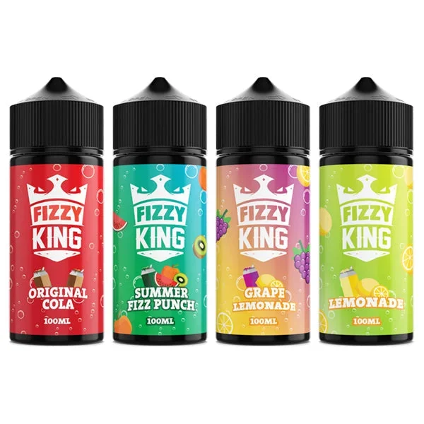 Fizzy King – 100ml Shortfill 0mg (70VG/30PG)