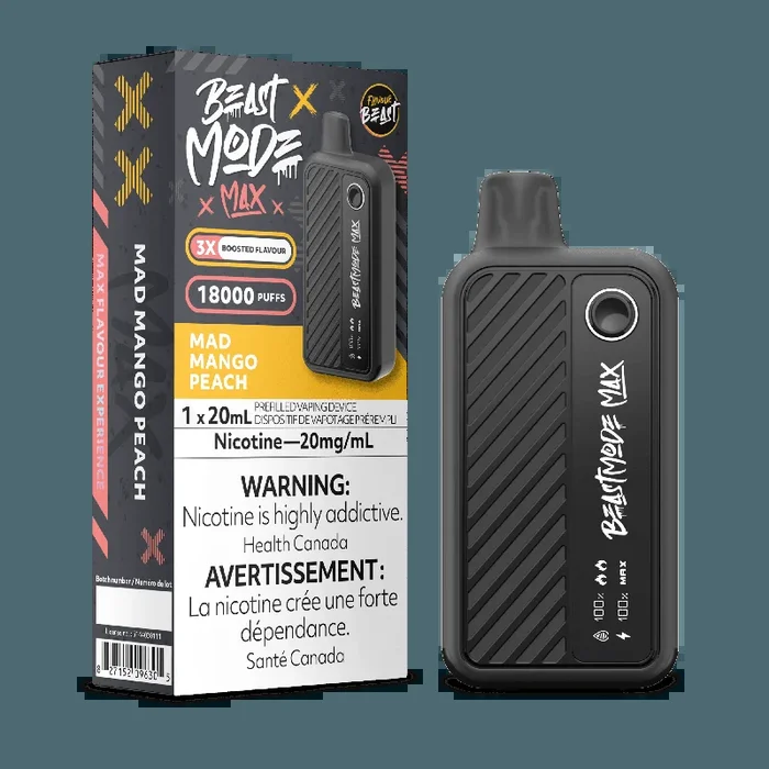 Flavour Beast BEASTMODE MAX – Mad Mango Peach