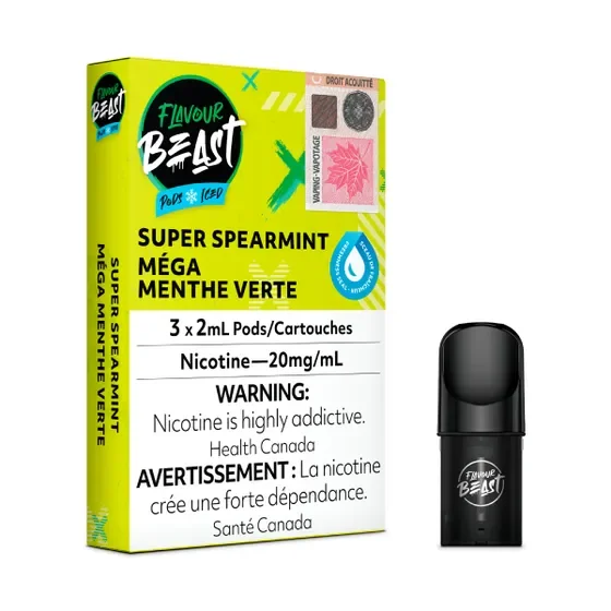 Flavour Beast – Super Spearmint Iced (3 Pack)