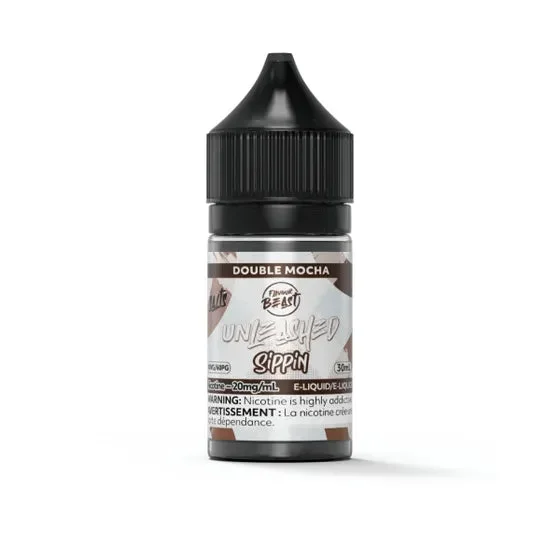 Flavour Beast Unleashed Sippin E-Liquid – Double Mocha
