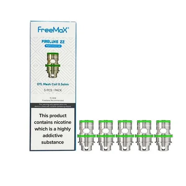 Freemax Fireluke 22 Coils (5 Pack)
