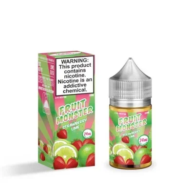 Fruit Monster Salt E-Liquid – Strawberry Lime – 30ml
