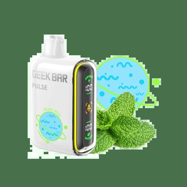Geek Bar Pulse Miami Mint 15000 Puffs Disposable Vape