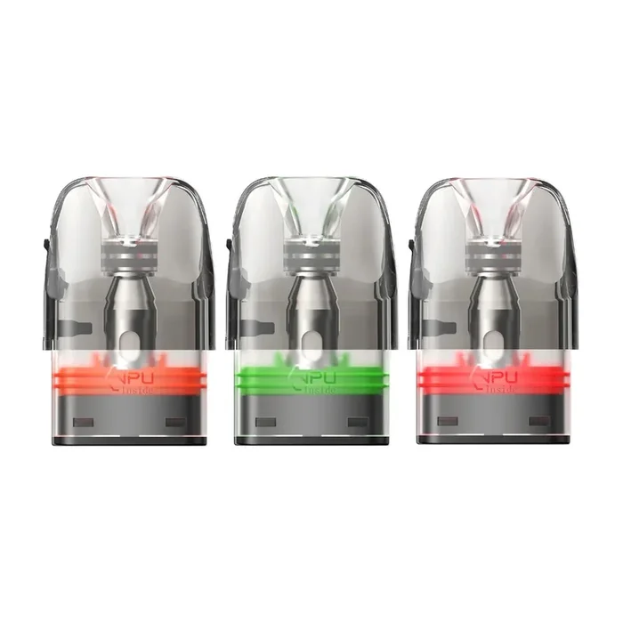 Geekvape – Q Side Fill Replacement Pods – 3 Pcs (0.4Ohm, 0.6Ohm, 0.8Ohm, 1.2Ohm) XL