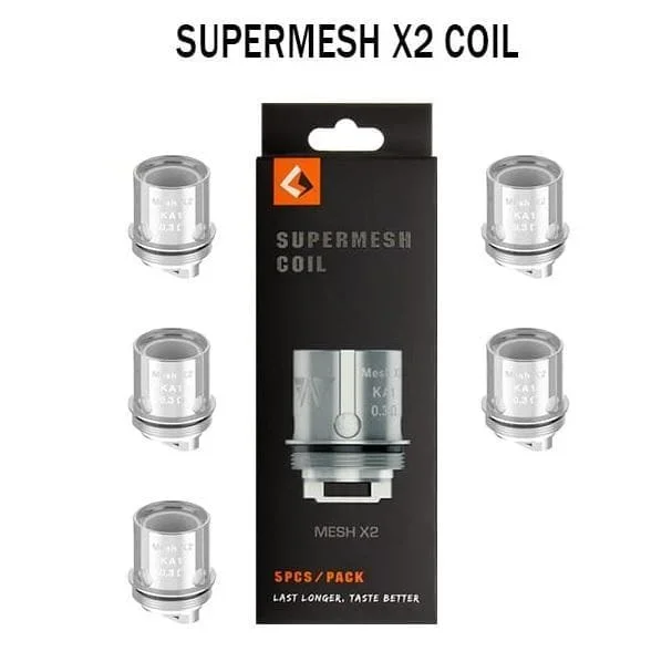 Geekvape Super Mesh X2 0.3ohm – 5 pcs