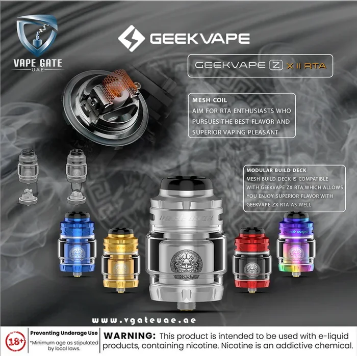 GEEKVAPE ZEUS X MESH TANK (X II RTA)
