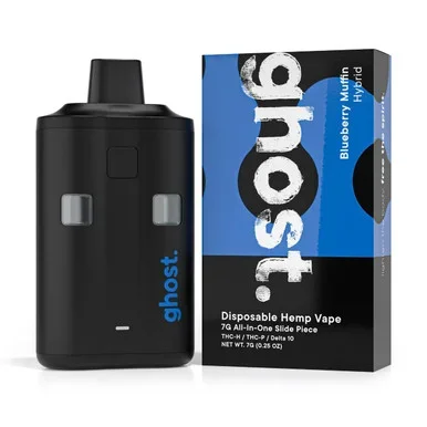 Ghost THC-H THC-P Delta-10 All-In-One Slide Piece Disposable – 7G