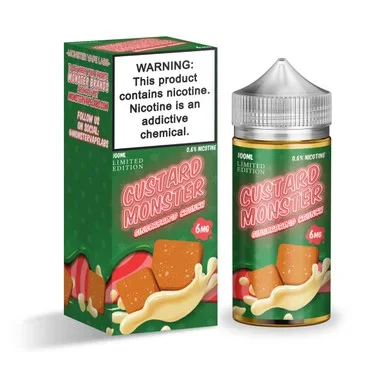 Gingerbread Crunch 100ml E-Juice | Custard Monster