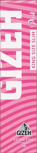 Gizeh Pink Kingsize Slim