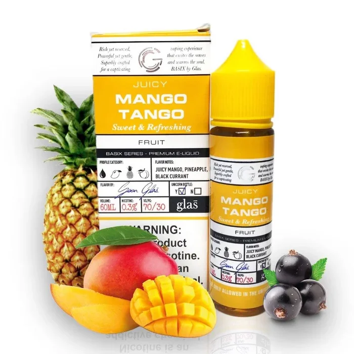 Glas Basix Series Juicy Mango Tango Freebase E-Liquid
