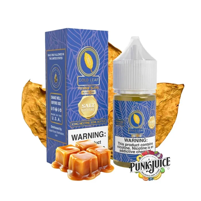 Gold Leaf – Royal Oak – Salt – 30ml