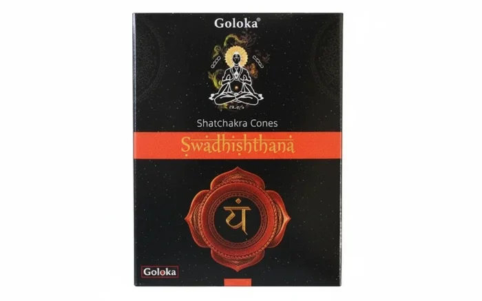 Goloka Chakra – Svadhisthana (Flow) Incense 10 Cones