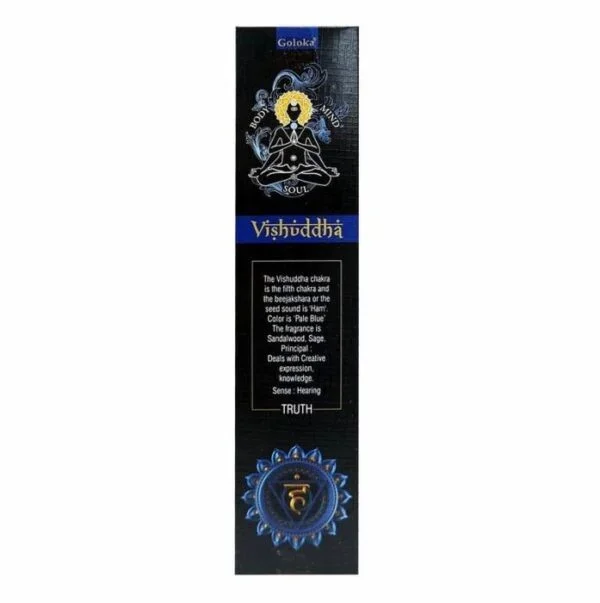Goloka Chakra – Vishuddha (Truth) Incense Sticks 15g