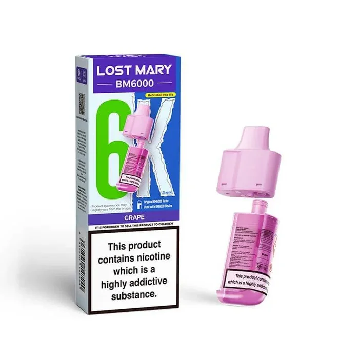Grape – Lost Mary BM6000 Refill Pods