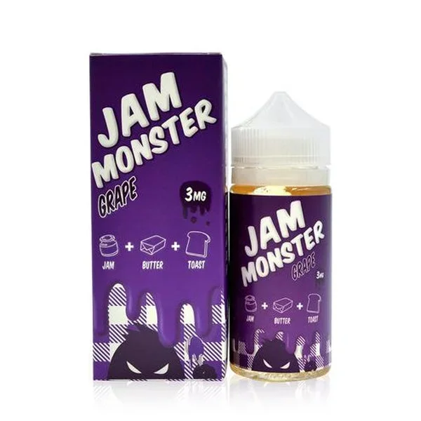 Grape By Jam Monster – 3mg – 100ml (TFN)