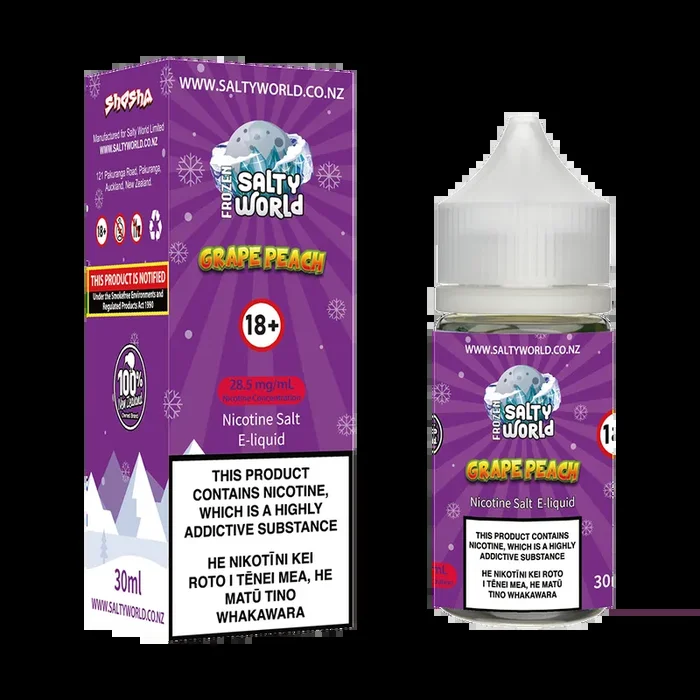Grape Peach Nicotine Salt E-liquid