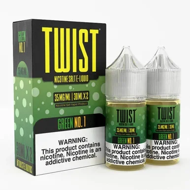 Green No.1 60ml Salt E-Juice | Twist E-Liquids
