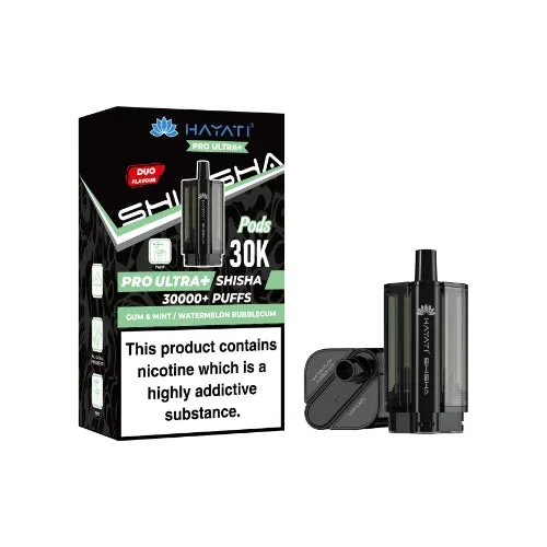 Gum & Mint / Watermelon Bubblegum – Hayati Shisha 30K Refill Pods