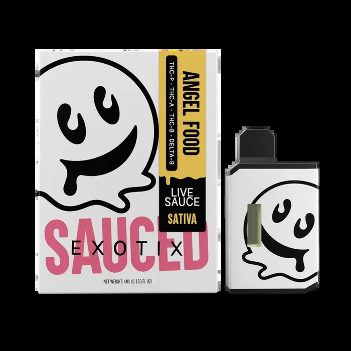 Half Bak’D Sauce’D Exotix THCa Live Resin Disposable Vape 4G
