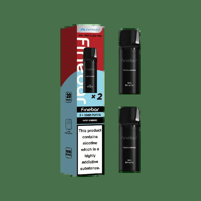 Hayati Finebar Prefilled Pods Fizzy Cherry