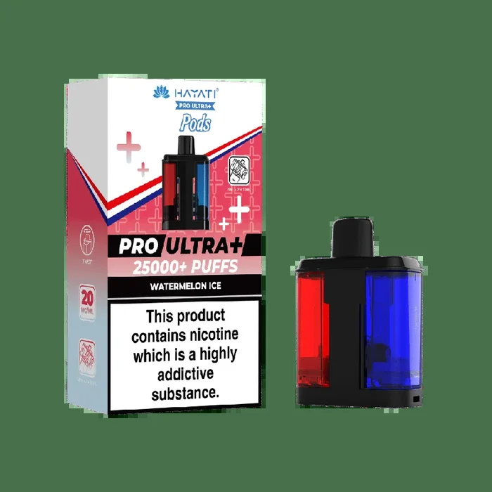 Hayati Pro Ultra Plus 25k Prefilled Pods Watermelon Ice