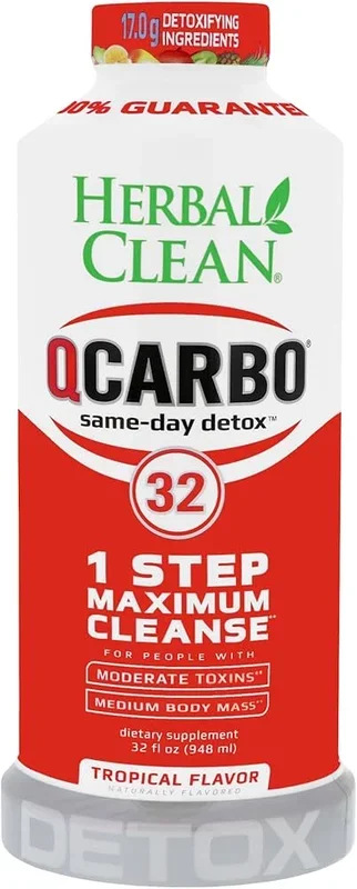 Herbal Clean Q Carbo Detox – 1 Step Max Clean 16 fl oz