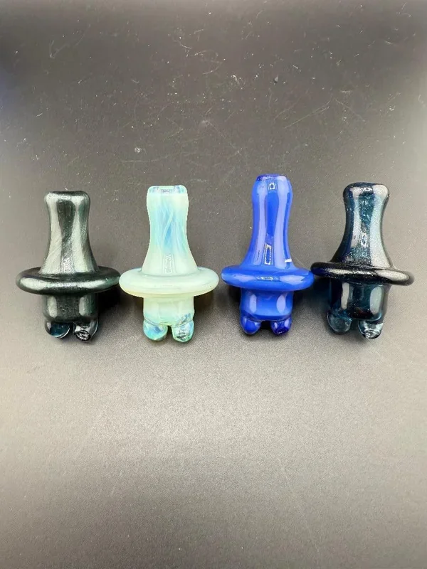 HighGrade Glass Full Color Blue Spinner Cap