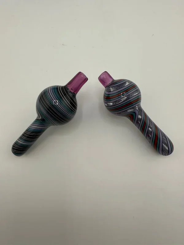 HighGrade Glass Long Stem Bubble Cap