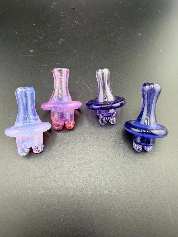 HighGrade Glass Pinks & Purples Full Color Spinner Cap