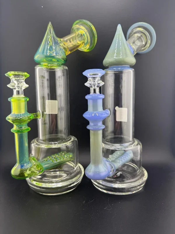 HWY Glass 11″ Slim Inline Cone Rig 14mm 90°