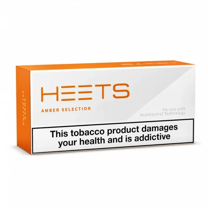 IQOS HEETS Amber Label Carton – 200 Sticks