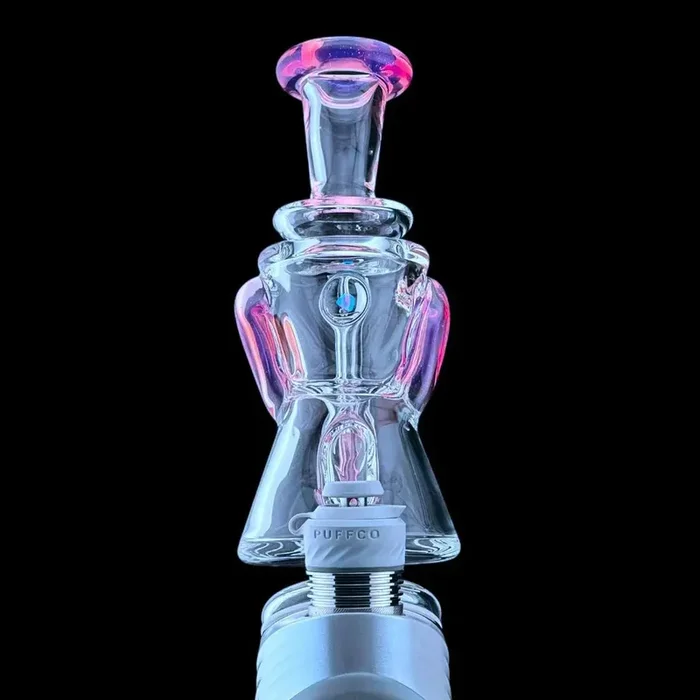 Iridescent Glass: Telemegenta – SUPERIOR Gilcycler Puffco Peak Attachment
