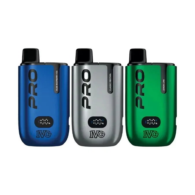 IVG – Pro 12 Prefilled Pod Vape Kit 10000 Puffs 10mg