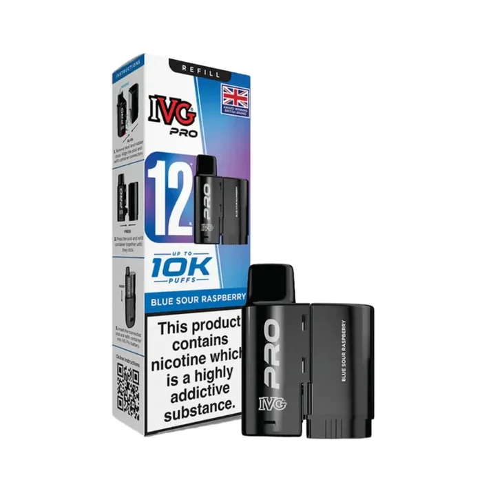 Ivg pro 12 10k refill pods – blueberry sour raspberry