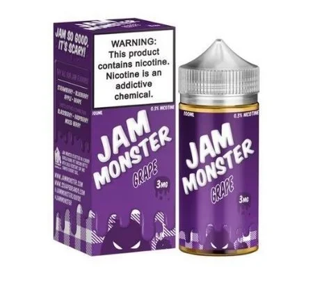 Jam Monster Grape Freebase E-Liquid