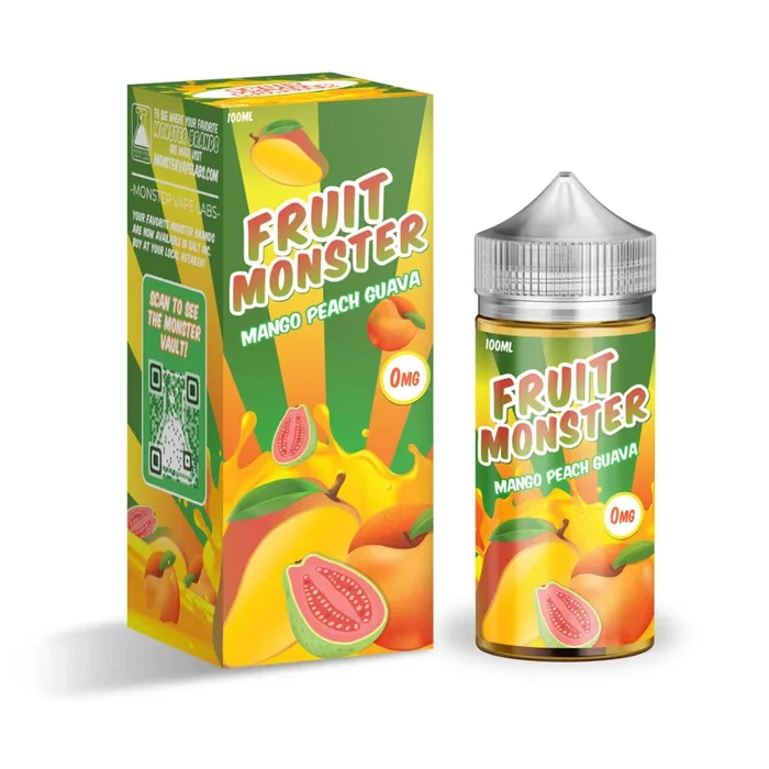 Jam Monster Mango Peach Guava Freebase E-Liquid